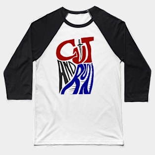 Cut and run Baseball T-Shirt